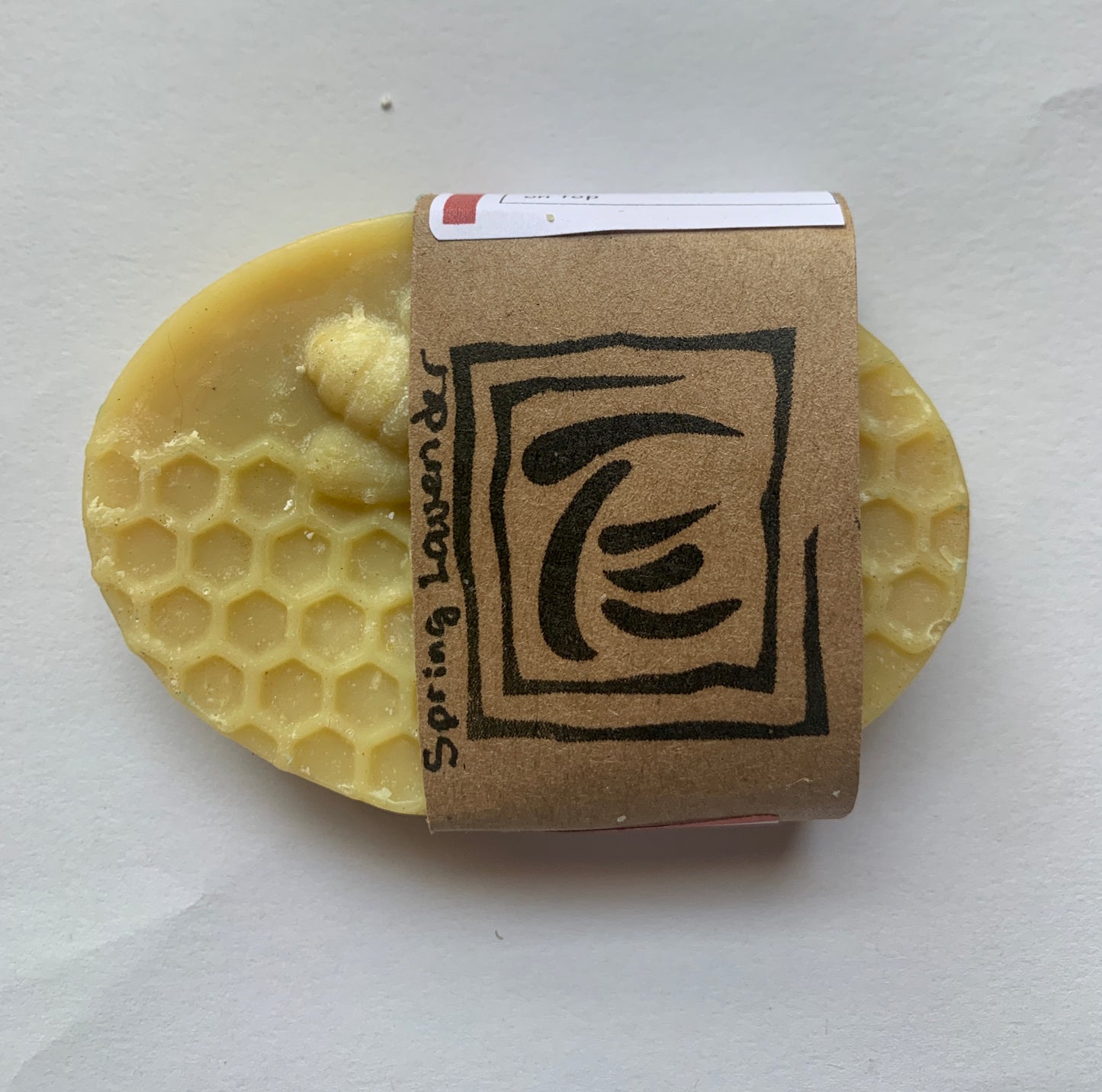 Spring Lavender Bee Honeycomb goats milk soap