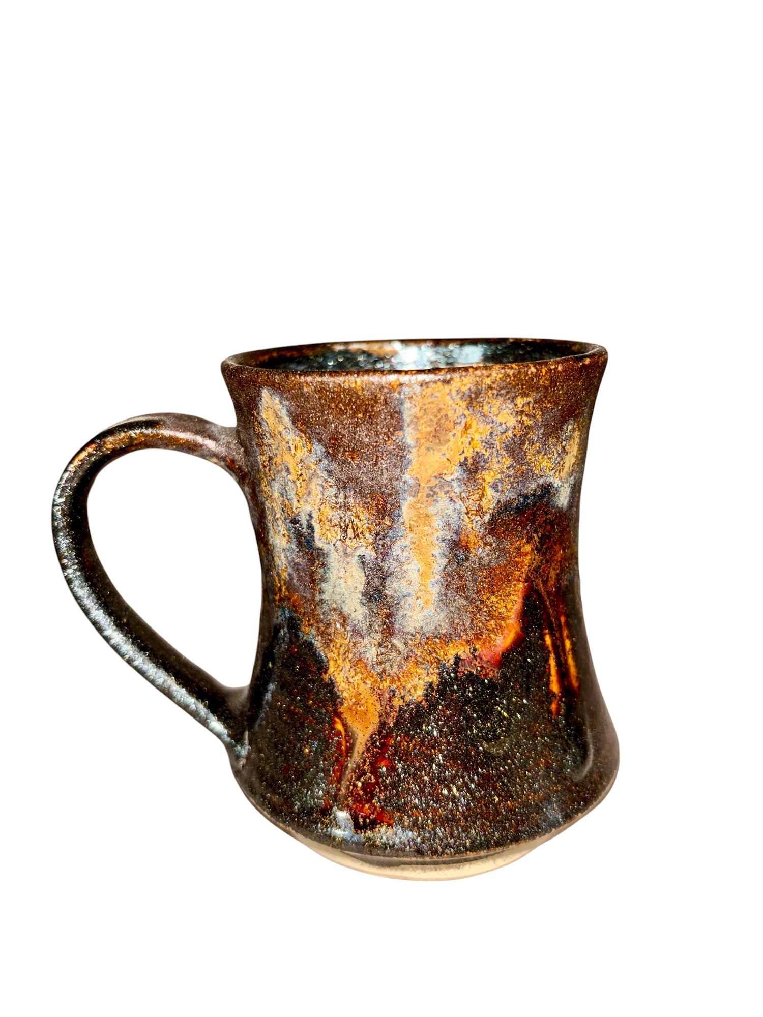 Fire and drought half mug