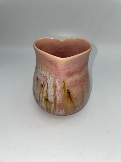 Desert pink Heart Cup