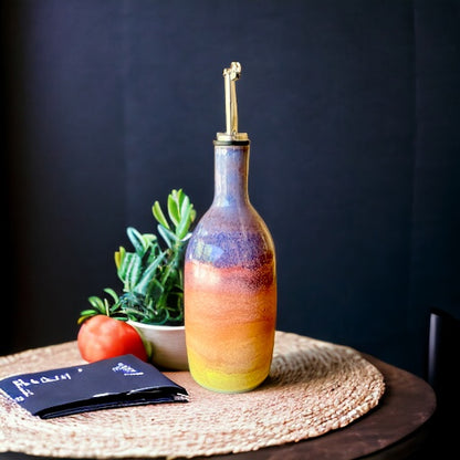 Sunset Olive Oil Bottle