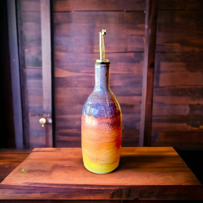 Sunset Olive Oil Bottle