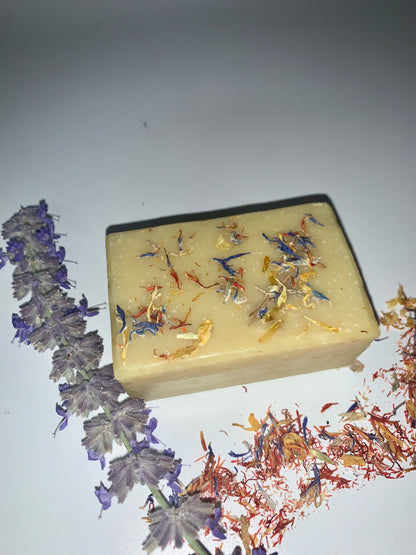 Lavender goats milk soap