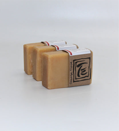 Orange Clove goat milk soap