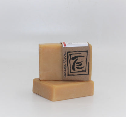 Orange Clove goat milk soap