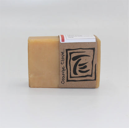 Orange Clove goat milk soap