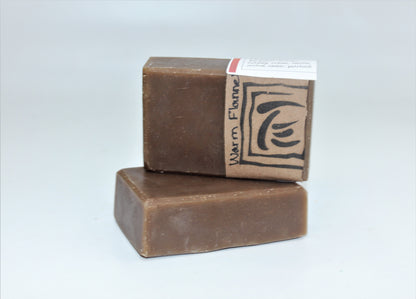 Warm Flannel Goats Milk Soap